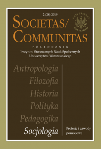 Okładka Societas/Communitas